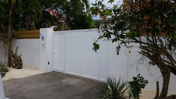 Pose portail alu Guadeloupe