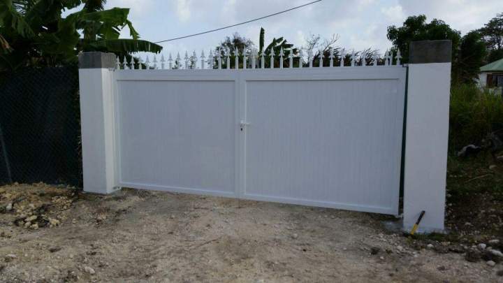 Installation portail alu Guadeloupe